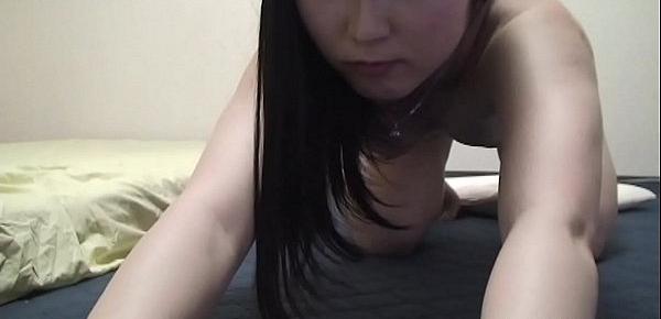  Japanese Girl Maria Wakatsuki is Naked Exercise in the Gals Apartment